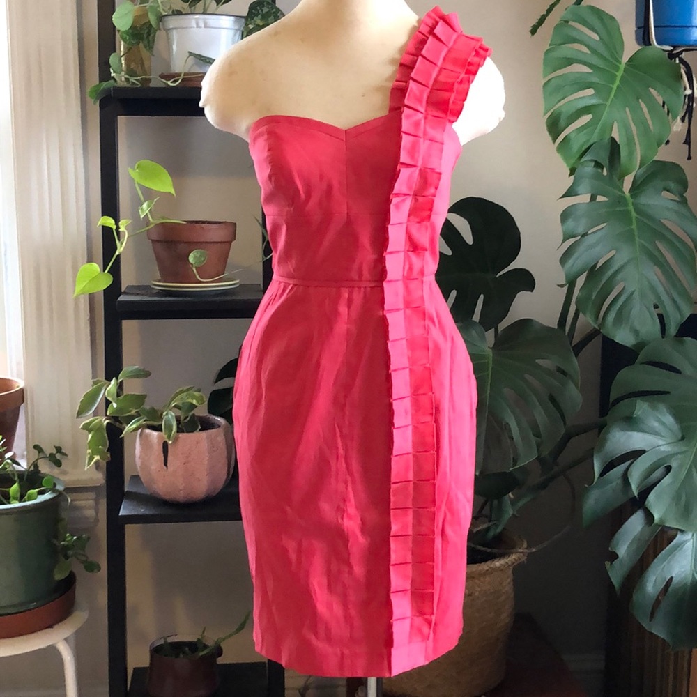 Coral Jessica Simpson Dress